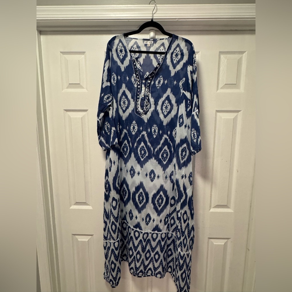 Debbie Katz Cotton Coverup size XL